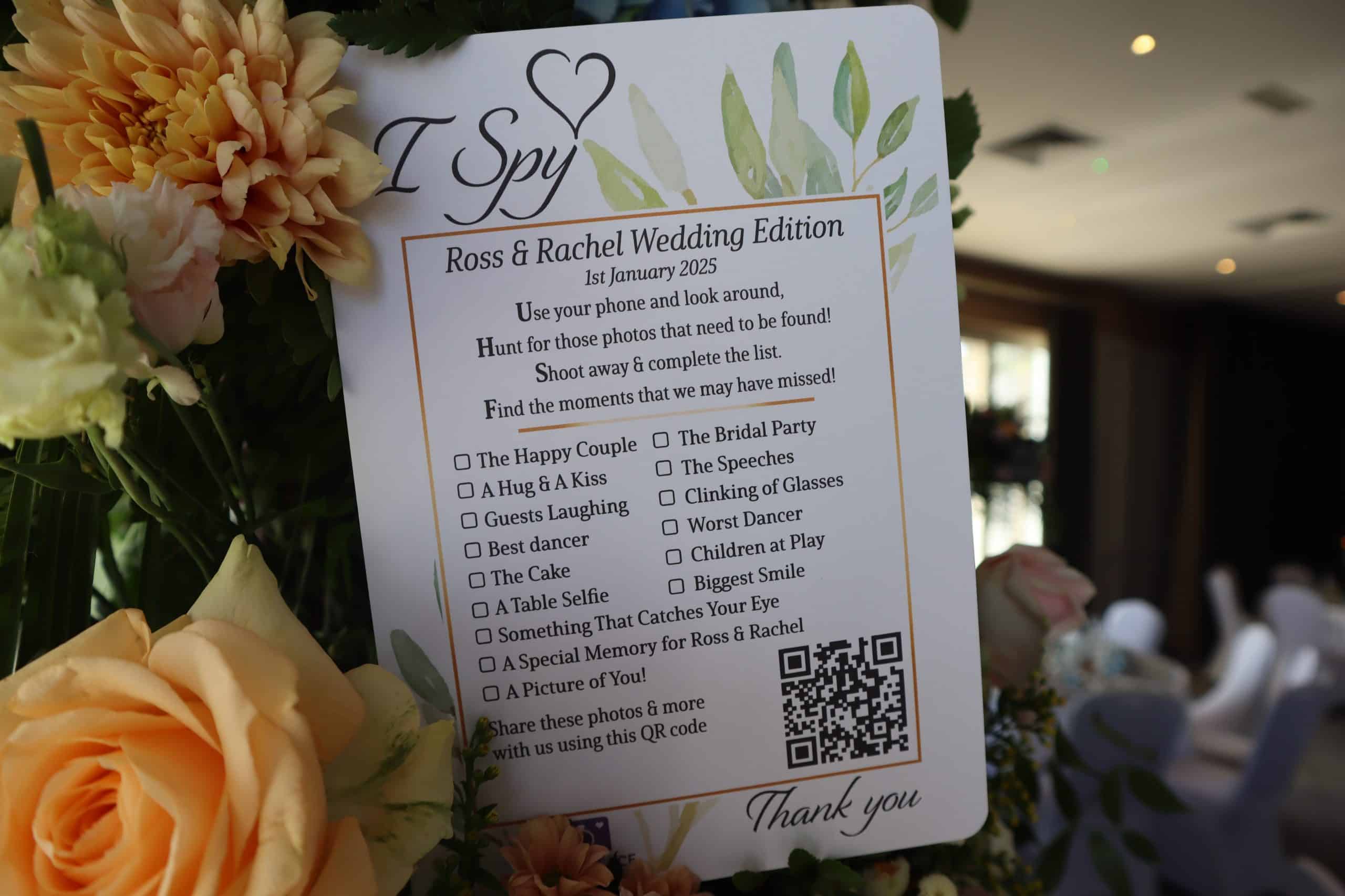 iSpy Wedding QR Code - Image 4