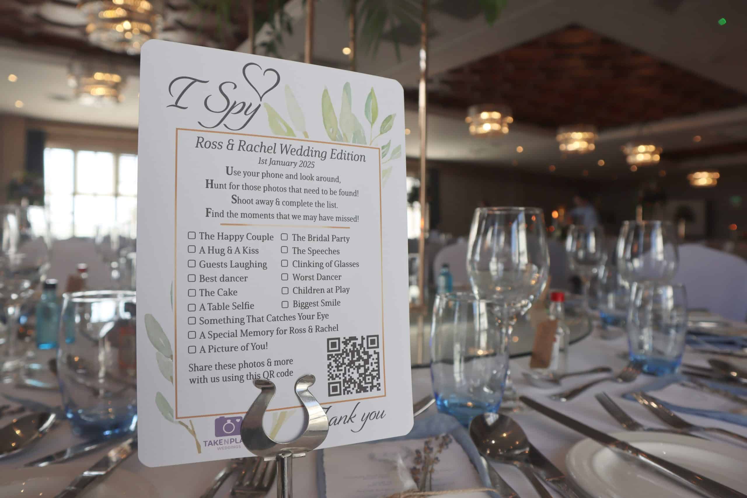 iSpy Wedding QR Code - Image 5